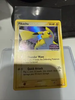 Pokemon Pikachu Holon Phantoms Stamped Holo #78 - Image 1