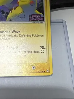 Pokemon Pikachu Holon Phantoms Stamped Holo #78 - Image 5