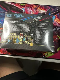 Crown Zenith Pokemon Center Elite Trainer Box ETB - Brand New Sealed - Image 3