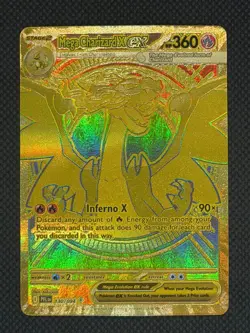 Mega Charizard X Ex 130/094 - Phantasmal Flames - Pokemon Tcg - NM - Image 1