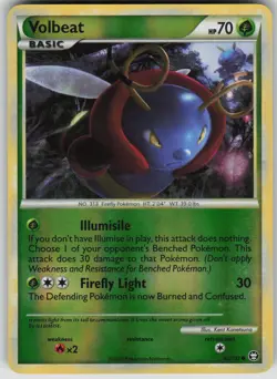 Pokemon TCG Volbeat Common Reverse Holo Triumphant 82/102 - Image 1
