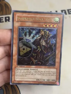 ABPF-EN082 Alchemist Of Black Spells Ultimate Rare 1st Edition YuGiOh! NM EURO - Image 2