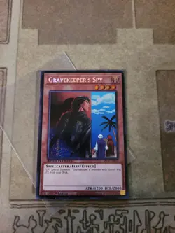 YUGIOH GRAVEKEEPER'S SPY SBC2-ENF10 SECRET 1ST ED NM SPEED DUEL VLP - Image 2