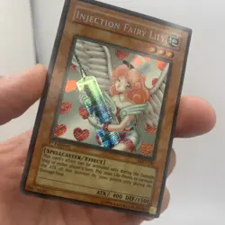 Injection Fairy Lily LOD-100 Legacy of Darkness 1st Edition Secret Rare #15 2003 - Image 3