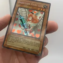 Injection Fairy Lily LOD-100 Legacy of Darkness 1st Edition Secret Rare #15 2003 - Image 4