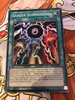 Sangen Summoning OP26-EN012 Super Rare - Image 1