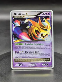 Pokemon TCG Giratina LV.X DP38 Black Star Promo Diamond & Platinum Card - Image 1