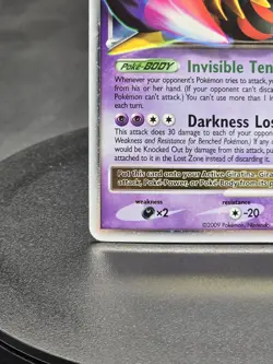 Pokemon TCG Giratina LV.X DP38 Black Star Promo Diamond & Platinum Card - Image 4
