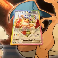 Pokemon Eevee ex 174 Sv: Scarlet & Violet Promo Holo Basic English Card - Image 1