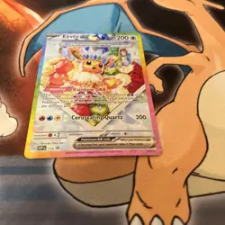 Pokemon Eevee ex 174 Sv: Scarlet & Violet Promo Holo Basic English Card - Image 2