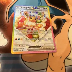 Pokemon Eevee ex 174 Sv: Scarlet & Violet Promo Holo Basic English Card - Image 3