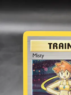 Pokemon TCG Misty 18/132 Trainer Gyme Heroes Holo Rare Vintage Card - Image 2