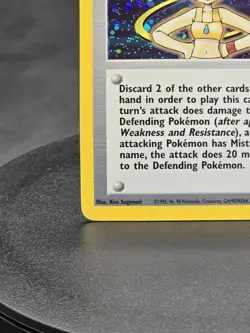 Pokemon TCG Misty 18/132 Trainer Gyme Heroes Holo Rare Vintage Card - Image 4