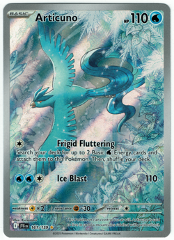 Articuno 161/159 Sv09: Journey Together Holo Pokemon TCG Card NM - Image 1