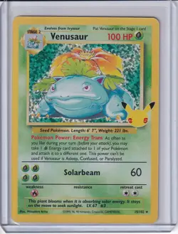 VENASAUR Pokemon: Celebrations Classic Collection 15/102 Near Mint - Image 1