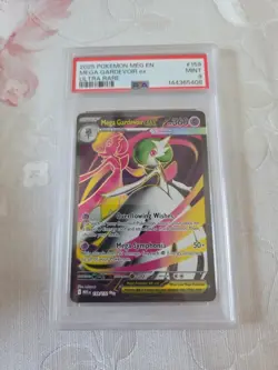 2025 POKEMON MEG EN-MEGA EVOLUTION ULTRA RARE #159 MEGA GARDEVOIR EX PSA 9 - Image 1