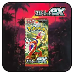 Pokemon TCG: Scarlet & Violet Scarlet ex sv1S Booster Pack [Japanese] - Image 1
