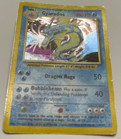 Gyarados Holo 6/102 – 1999 WOTC Base Set Pokemon TCG – MP - Image 2