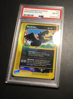 Murkrow Reverse Holo | Sykridge | PSA 8 Near Mint | englisch | Kramurx | Pokemon - Image 4