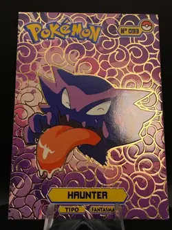 Haunter #93 - Gold Holo - Card Tops Pokedex Database 2024 - Pokemon Card NM - Image 5