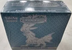 Pokemon SUN AND MOON CRIMSON INVASION Elite Trainer Box ETB New SEALED - Image 1