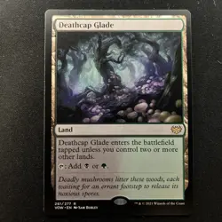 MTG Deathcap Glade Innistrad: Crimson Vow 261/277 Regular Rare - Image 1