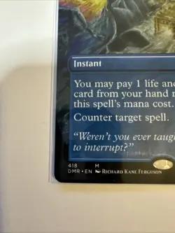 Force of Will (Borderless) Dominaria Remastered Regular - Image 2