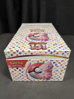 Pokemon TCG Sealed Booster Bundle Display Case 151 S&V (10 Inside) Ultra Rare - Image 1