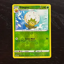 Eldegoss 025/264 Pokemon Fusion Strike Sword & Shield Reverse Holo Uncommon NM - Image 1