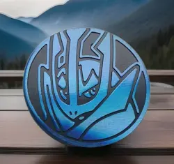 Pokemon TCG Empoleon Blue Iridescant Official Coin Flip Coin Standard Size NWOT - Image 1