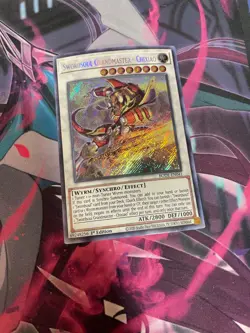 YUGIOH - SWORDSOUL GRANDMASTER CHIXIAO - SECRET RARE - 1ST ED - BODE - NM - Image 1