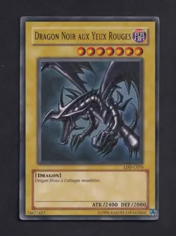 Yu-Gi-Oh! Dragon Noir aux Yeux Rouges LDD-C070 Ultra Rare - Image 1