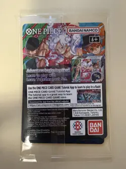 One Piece Monkey.D.Luffy US College Basketball Promo Card *SEALED & MINT* 🏀 - Image 2