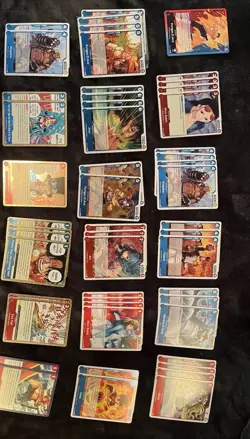 One Piece TCG English full deck - Red- Leader: Portgas.D.Ace - Image 1