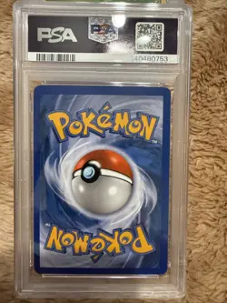 2008 Pokemon Diamond & Pearl Burger King Chimchar #76 Reverse Foil Card PSA 9 - Image 2