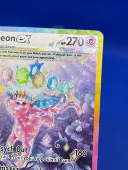 Pokemon SV Prismatic Evolutions Espeon ex 155/131 Special Illustration Rare NM - Image 4