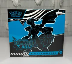 Pokemon TGC Scarlet & Violet Black Bolt Elite New and Sealed - Image 1