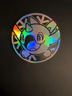 Pokemon TCG : Cetoddle : 2024 Holiday Advent Calendar : Jumbo Flip Coin - Image 1