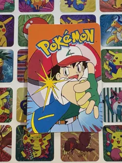 Pokemon Charizard Vintage Pocket Monsters Vending HOLO Prism Sticker 99 Nintendo - Image 5