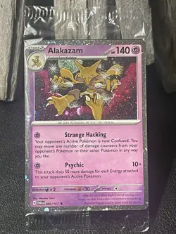 Alakazam 082/167 Cosmos Holo - 2025 Knockout Collection Exclusive - Pokemon TCG - Image 1