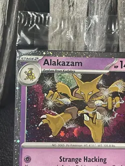 Alakazam 082/167 Cosmos Holo - 2025 Knockout Collection Exclusive - Pokemon TCG - Image 2