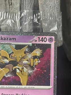 Alakazam 082/167 Cosmos Holo - 2025 Knockout Collection Exclusive - Pokemon TCG - Image 3