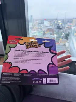 Pokemon TCG: Ascended Heroes 2 Pack Blister - Erica’s Tangela SEALED IN HAND - Image 2