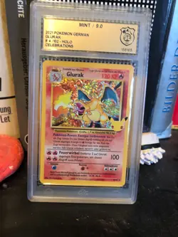 GLURAK POKEMON 4/102 2021 CELEBRATIONS HOLO GERMAN GSG 9 - Image 2