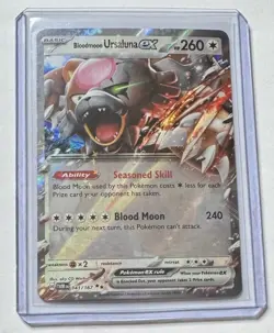 Bloodmoon Ursaluna ex 141/167 Sv06: Twilight Masquerade Double Rare Pokemon - Image 1