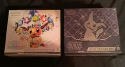Damaged Pokemon ETB Lot Paldean Fates + Prismatic Evolutions Elite Trainer Box - Image 1