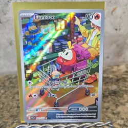 Pokemon Fuecoco 201/193 Sv02 Paldea Evolved Illustration Rare Holo English - Image 1
