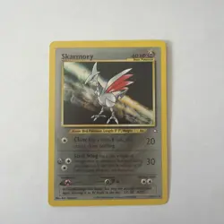 Pokemon TCG Skarmory Neo Genesis 13 Holo Unlimited Holo Rare Mint - Image 1