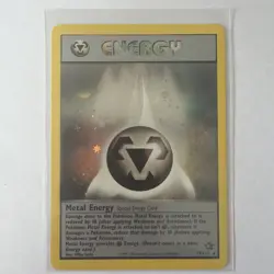 Pokemon TCG Neo Genesis Metal Energy 19/111 Holo RARE - Image 1
