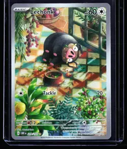 2023 Scarlet & Violet - Obsidian Flames Lechonk #209 Illustration Rare Pokemon - Image 1